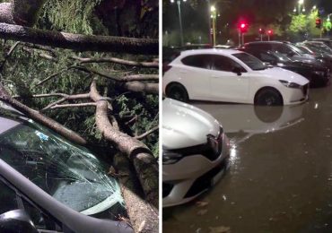 Maltempo si abbatte sulla Lombardia: bomba d'<b>acqua</b>, tromba d'aria e voragine | Calabria7