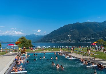 Lido di Locarno più «green» grazie all'<b>acqua</b> del Verbano - CdT.ch
