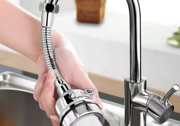 Gadget da cucina rubinetto in modalità 2/3 rotazione di 360 gradi tubo di prolunga del filtro doccia ...