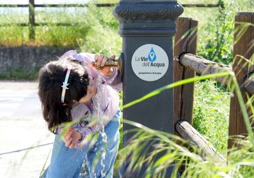 Antica Romea Nonantolana, a Nonantola una fontana "smart" rivela l'importanza dell'oro blu