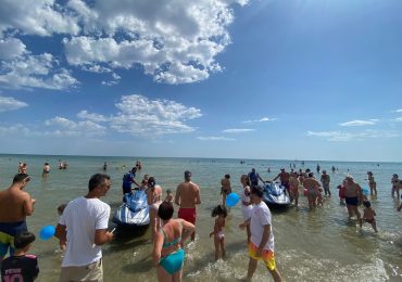 Moto d'<b>acqua</b> della Polizia a Senigallia per la campagna “Estate insieme in sicurezza”