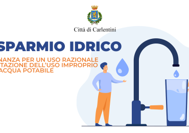 <b>Risparmio idrico</b>: ordinanza per uso razionale e contro uso improprio acqua potabile