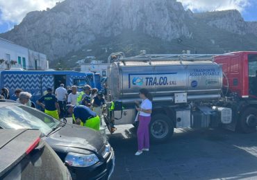 Intervento Gori per risolvere i problemi del servizio idrico, a Capri interruzione fra la ...