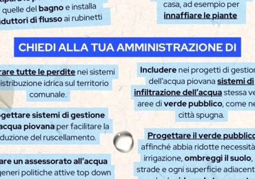 "Difendiamo l'<b>acqua</b>, difendiamo la nostra terra": arriva il decalogo contro la siccità - Mondo Palermo