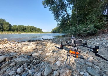 Droni per monitorare i corsi d'acqua in Piemonte - Terra e Vita - Edagricole