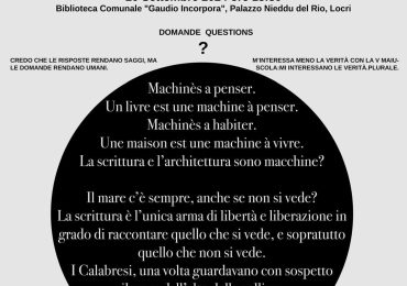 Locri (RC): Per Planteria Small Talks, venerdì a Palazzo Nieddu l'incontro con Annarosa Macrì