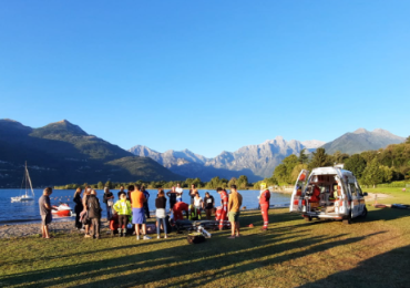 Velisti cadono in <b>acqua</b> e rischiano di morire - Prima Lecco