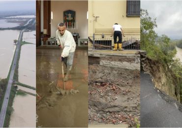 Diretta alluvione in Emilia: una vittima e 3.500 sfollati, esondano Savena, Crostolo e Idice