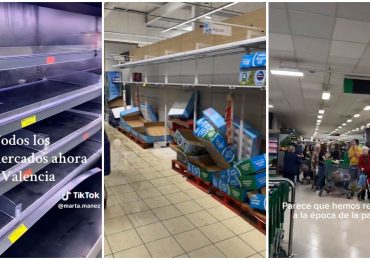 Panico in Spagna dopo l'alluvione, supermercati presi d'assalto a Valencia