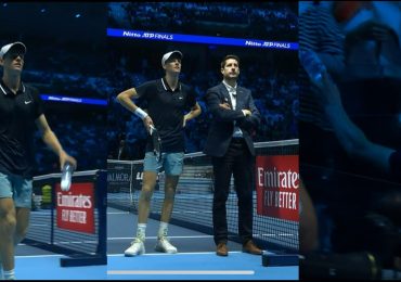 Malore alle Atp Finals, Sinner chiama i soccorsi e porta l'<b>acqua</b> - Corriere dello Sport