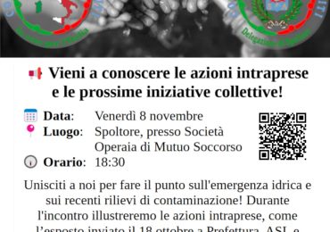 Tutela del diritto all'<b>acqua</b>, assemblea pubblica a Spoltore - politicamentecorretto.com