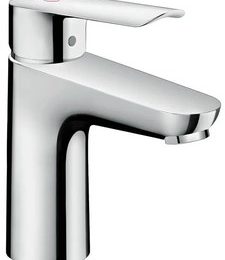 Rubinetto per lavabo a canna bassa Logis E70 cromato lucido HANSGROHE H 15 cm