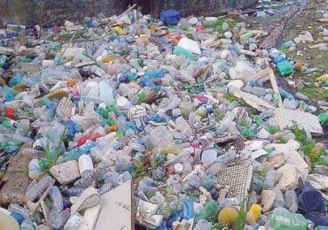 Canalbianco invaso dalla plastica - La Voce di Rovigo - Polesine24