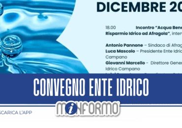 Afragola, tutto pronto per l'evento 'Acqua Bene Comune': il comunicato - Minformo.com