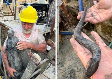 L'eccezionale tesoro di San Casciano dei Bagni: dal fango spuntano altre statue e serpenti di bronzo