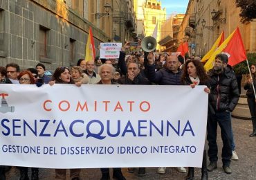 Crisi idrica a Enna, manifestazione del comitato “senz'<b>acqua</b>” - LiveSicilia