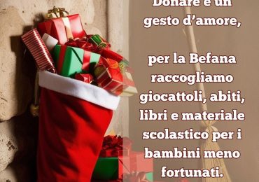 “Per una Befana a Colori”: il progetto solidale di Cultura A Colori per donare sorrisi ai ...