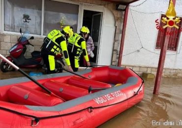 Terminati gli interventi, ritorno alla normalità dopo la bomba d'<b>acqua</b> sulla costa - Brindisi Libera