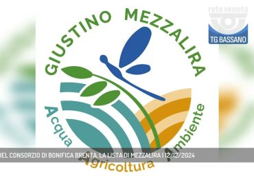 ELEZIONI DEL CONSORZIO DI BONIFICA BRENTA, LA LISTA DI MEZZALIRA | 12/12/2024