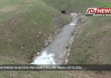 MI CANDIDO PERCHE' HO AIUTATO I MIEI VICINI A SPALARE FANGO» | 07/12/2024