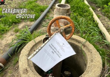 Furti d'<b>acqua</b> e allacci irregolari: sanzioni e sigilli in diverse aziende agricole - quicosenza