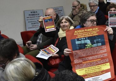 Sciopero dei lavoratori del servizio idrico. Aderisce anche Rifondazione Comunista