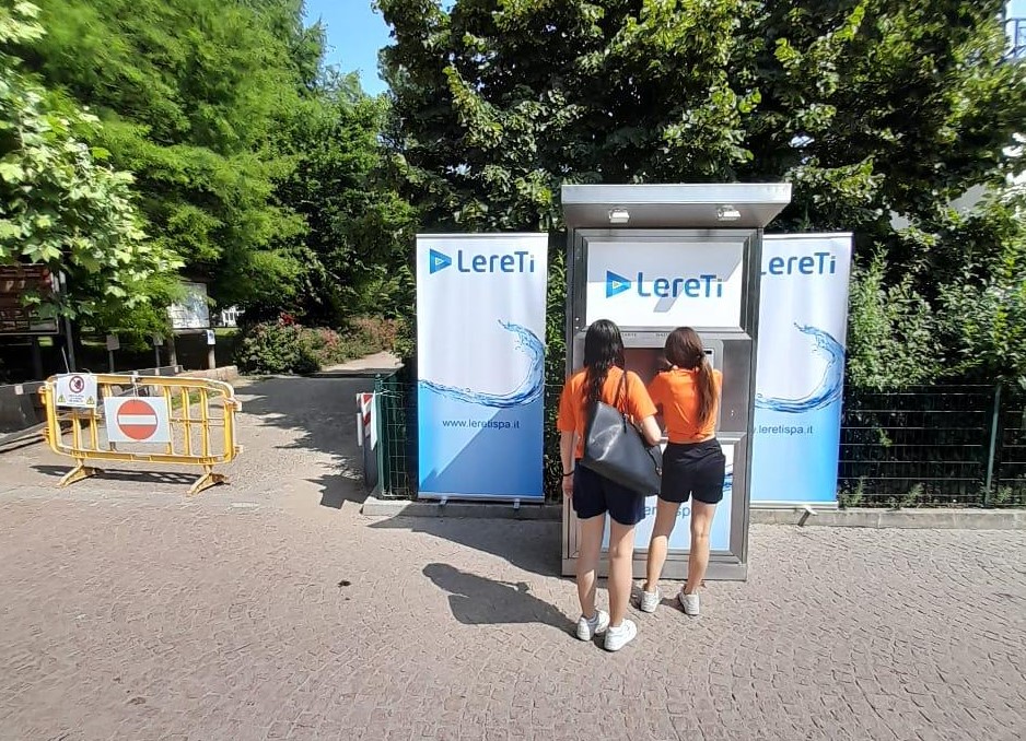 Mondiali di canottaggio: grazie alle casette dell'<b>acqua</b> risparmiata tantissima plastica