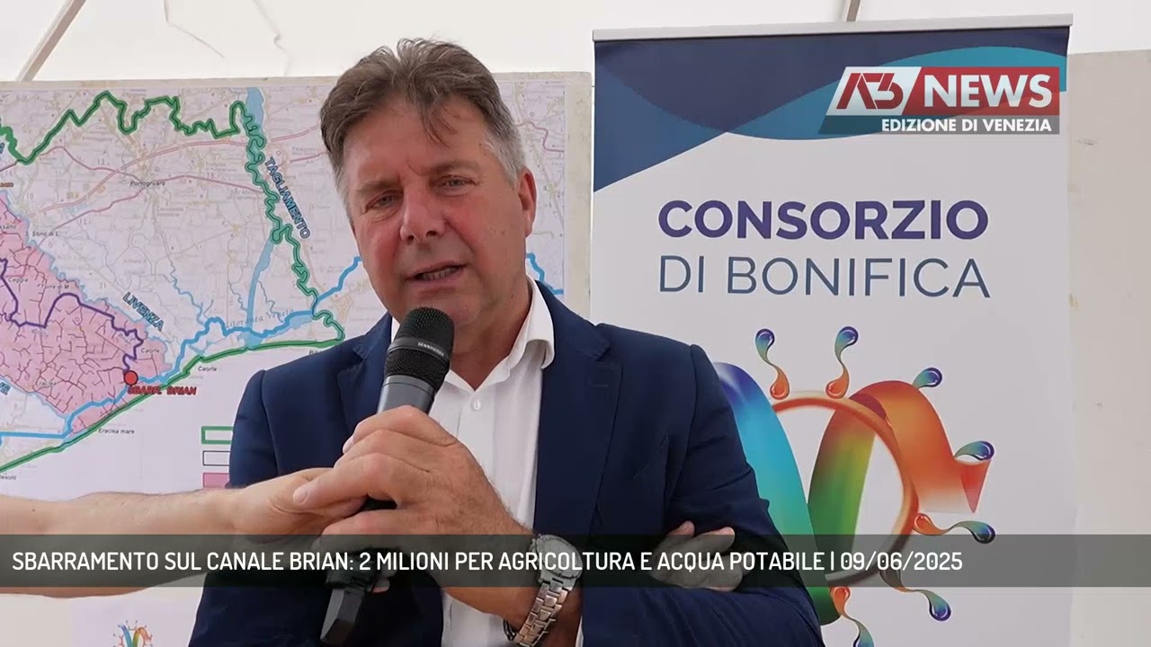 2 MILIONI PER AGRICOLTURA E <b>ACQUA</b> POTABILE | 09/06/2025 - YouTube