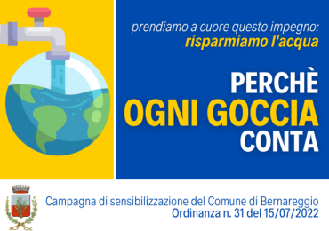 ACQUA | Perché ogni goccia conta: <b>risparmio idrico</b> e limitazioni per l'utilizzo di acqua potabile