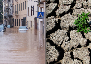 Snpa, la crisi climatica divide l'Italia in due: il 50% del Paese è in siccità, nel resto alluvioni
