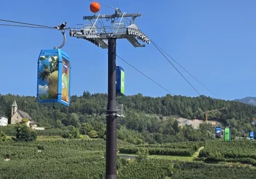 Melinda, al via la prima funivia per la frutta - Myfruit
