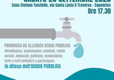 Verso la privatizzazione dell'<b>acqua</b> pubblica, cosa ci attende. - BelvedereNews