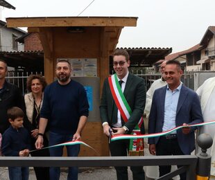 Villanova Solaro Brinda all Ambiente Inaugurata la Nuova Casetta dell <b>Acqua</b> - Virgilio