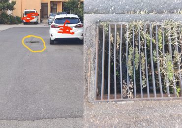 San Gavino Monreale, perdita d'<b>acqua</b> segnalata da mesi in piazza Raffaello