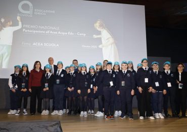 Acea porta l'educazione idrica tra gli studenti: premiate le scuole vincitrici del contest nazionale