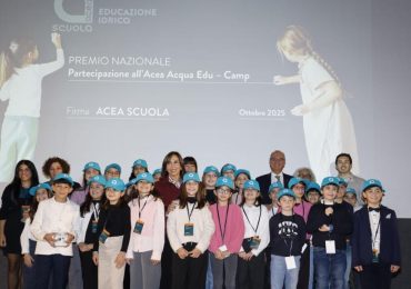 Marinali (ACEA ) e Valditara hanno premiato le scuole vincitrici del contest nazionale sul ...
