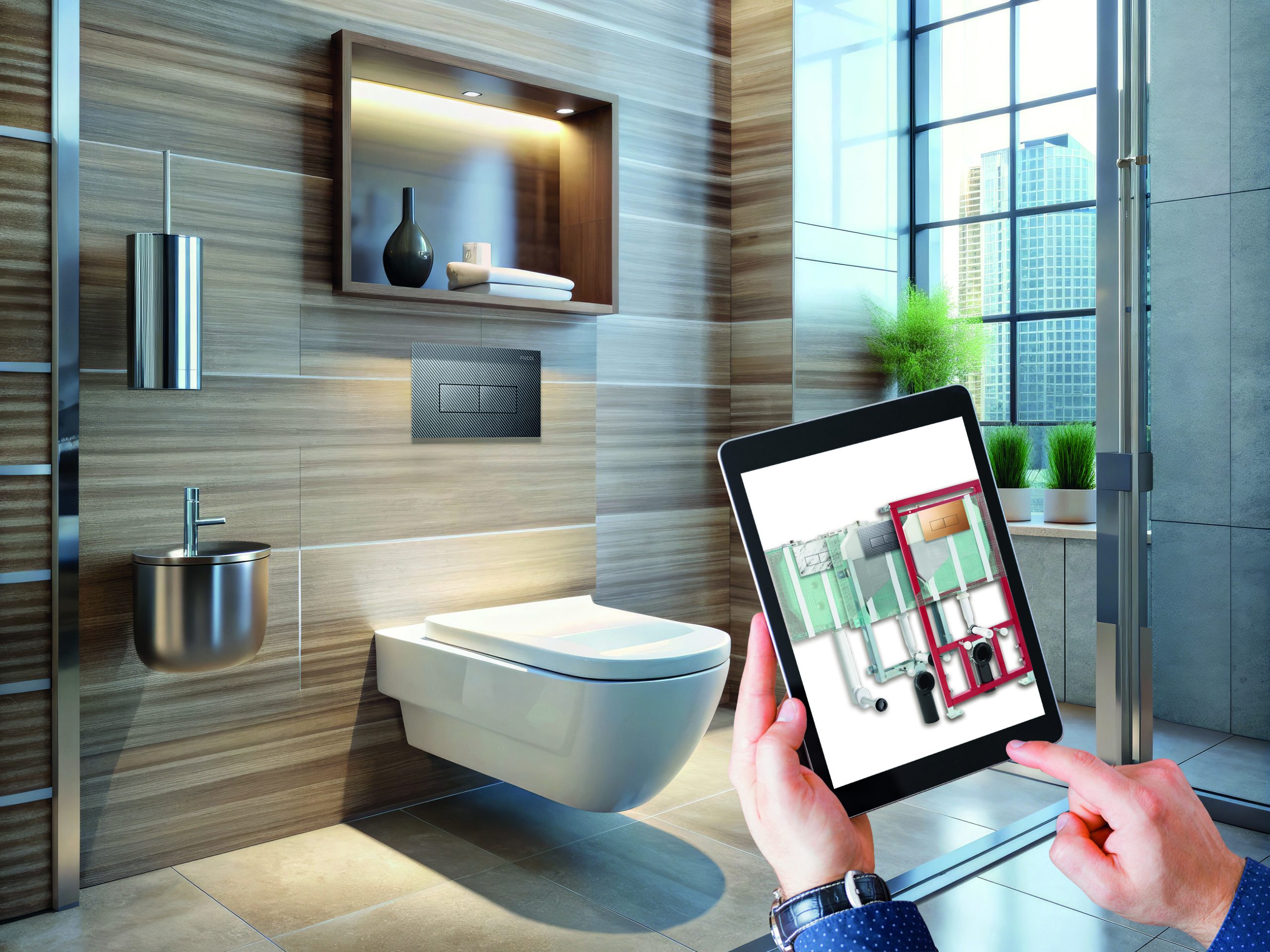 Pucci. <b>Risparmio idrico</b> e tecnologie sostenibili - EdiliziaNews - Il Commercio Edile