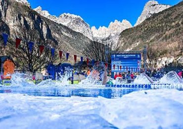 Iniziano i preparativi per la gara più fredda dell'anno: gli Europei Open di Ice Swimming